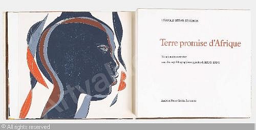 Hans Erni, LEOPOLD SEDAR SENGHOR. TERRE PROMISE D'AFRIQUE
1966