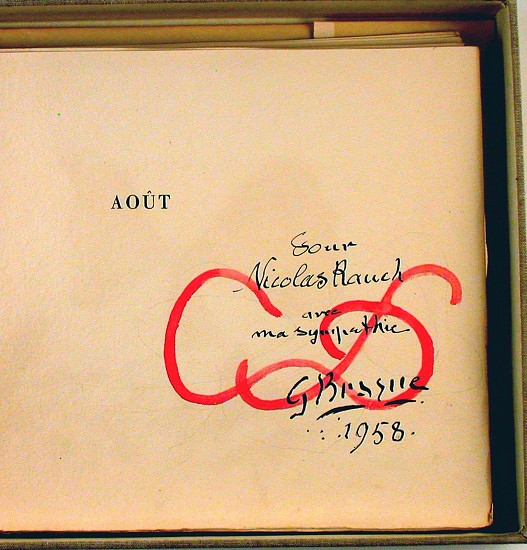 Georges Braque, Aout
1958