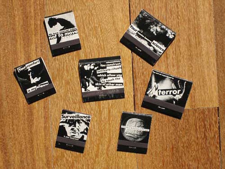 Barbara Kruger, Untitled (match book set)
1984