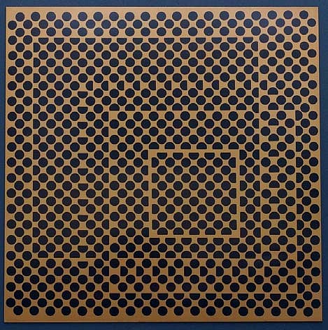 Victor Vasarely, Epsilon gold
1964