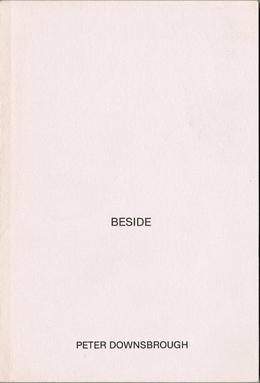 Peter Downsbrough, Beside
1976