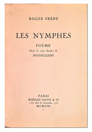 Amedeo Modigliani, Les nymphes
1921