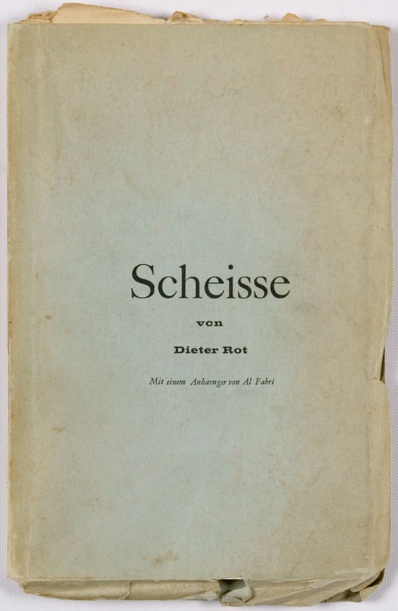 Dieter Roth Scheisse Serie, Scheisse, 1966