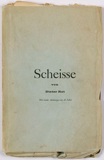 Dieter Roth Scheisse Serie, Scheisse
1966