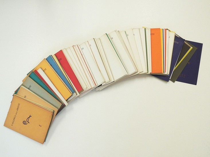 Artist Collective, Galleria dell'Ariete Catalogue Collection
1955-1978