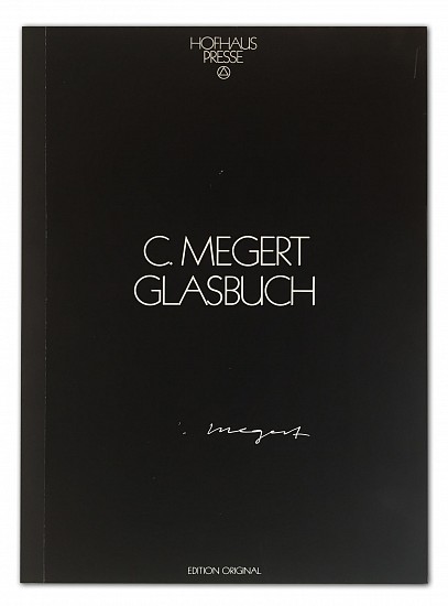Christian Megert, Glasbuch (Glass book)
1972