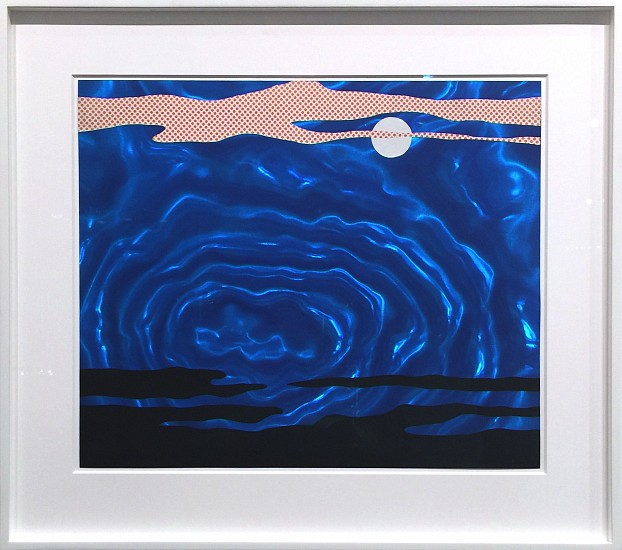 Roy Lichtenstein, Moonscape, from 11 Pop Artists I
1965