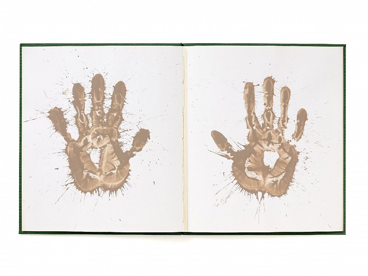 Richard Long, Mud Hand Prints
1984