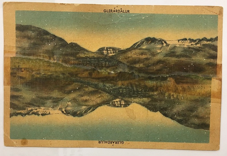 Dieter Roth, Untitled, Icelandic Landscape (GLERADALUR)
1965